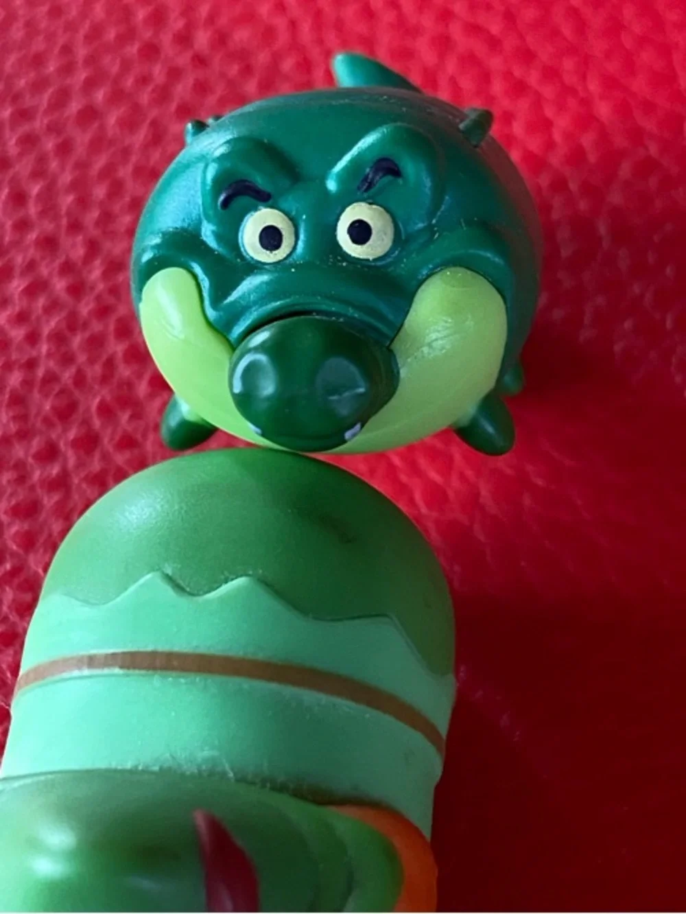 Disney Green Peter Pan and Green Crocodile Tsum Tsum Roly Poly Figures